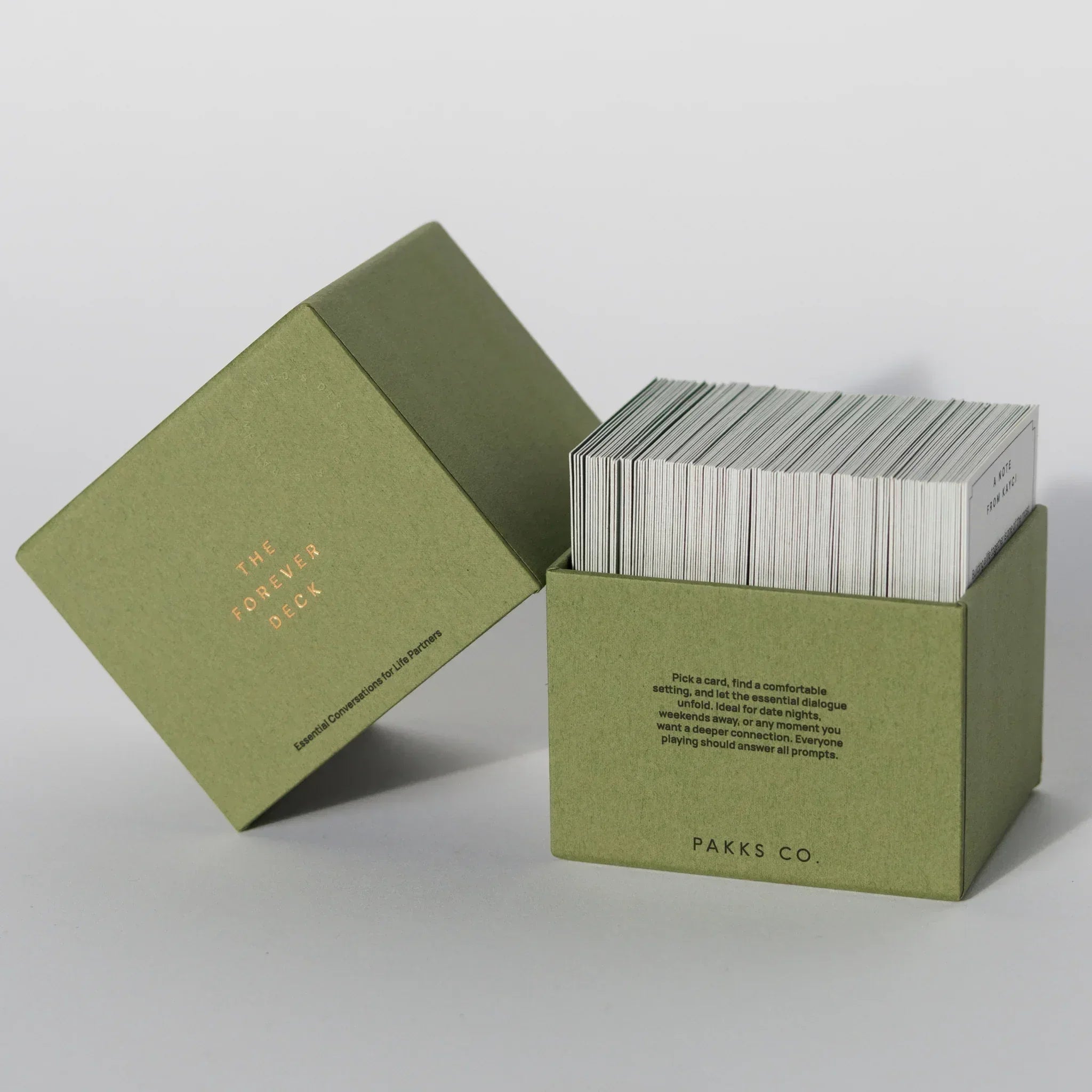 Forever Deck Conversation Cards - Pakks