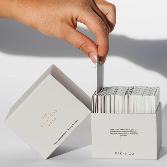 Go Deeper Deck Conversation Cards - Pakks